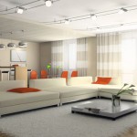Interior of the stylish apartment
